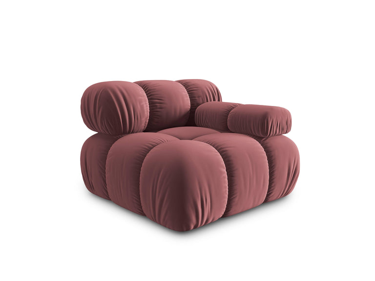 Modulair-hoekelement Tropea rechts velvet