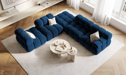 Modulair-hoekelement Tropea rechts velvet