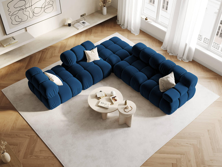 Modulair-hoekelement Tropea rechts velvet