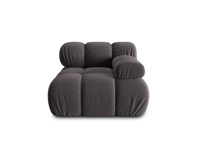 Modulair-hoekelement Tropea rechts velvet