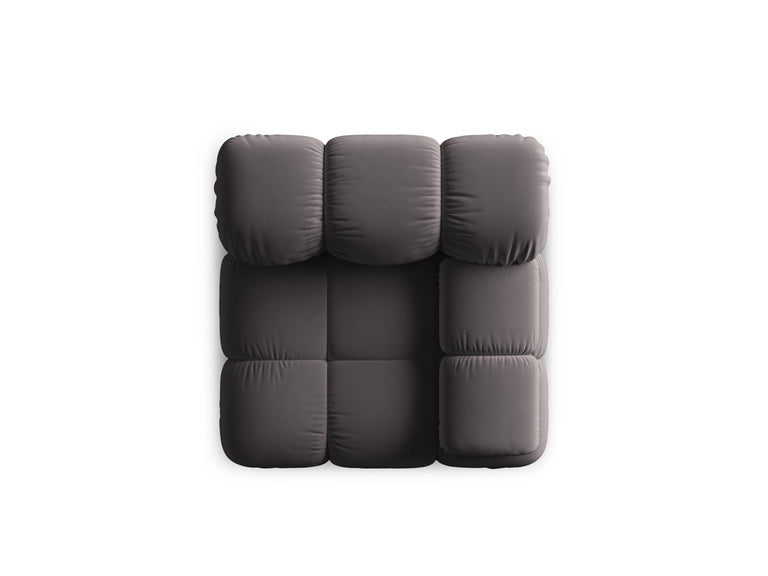 Modulair-hoekelement Tropea rechts velvet