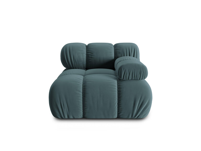 Modulair-hoekelement Tropea rechts velvet