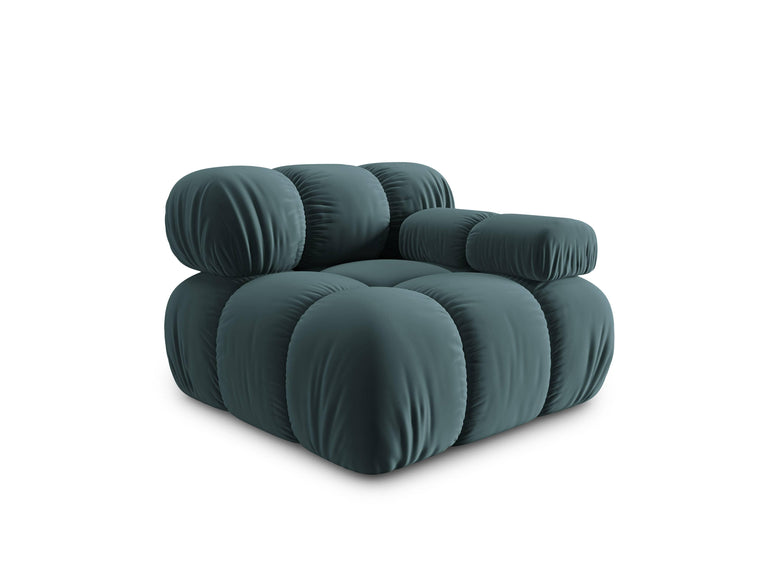 Modulair-hoekelement Tropea rechts velvet
