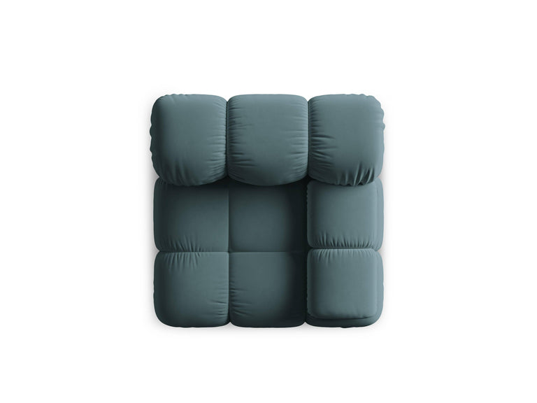 Modulair-hoekelement Tropea rechts velvet