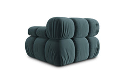 Modulair-hoekelement Tropea rechts velvet