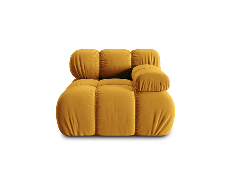 Modulair-hoekelement Tropea rechts velvet