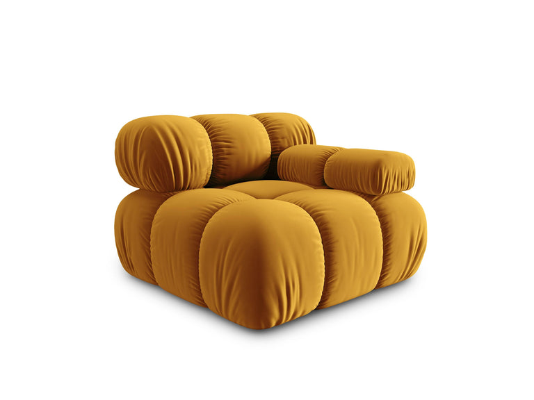 Modulair-hoekelement Tropea rechts velvet