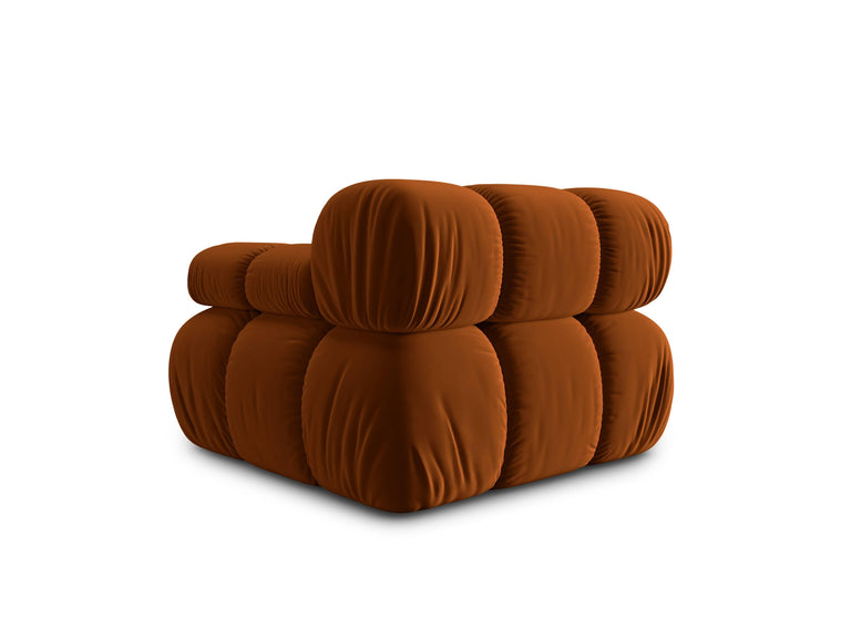 Modulair-hoekelement Tropea rechts velvet