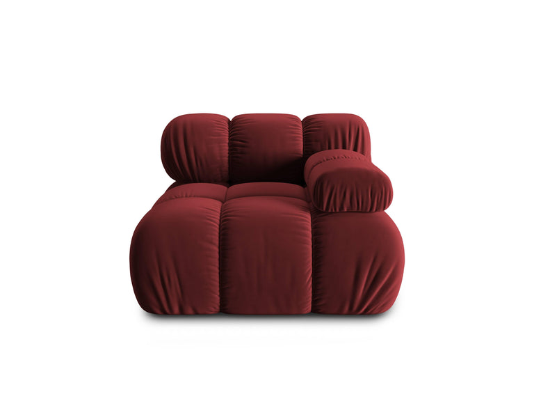 Modulair-hoekelement Tropea rechts velvet