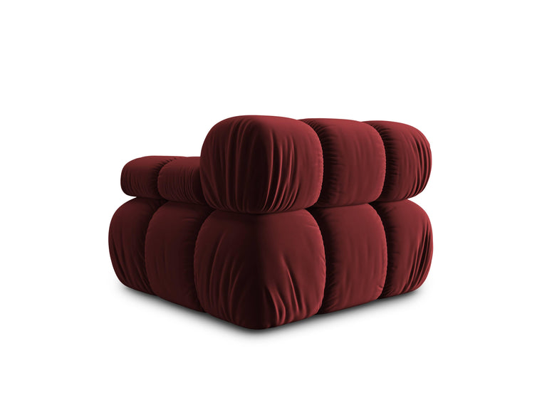 Modulair-hoekelement Tropea rechts velvet