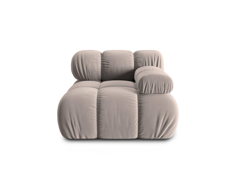 Modulair-hoekelement Tropea rechts velvet