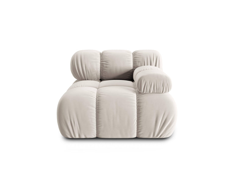 Modulair-hoekelement Tropea rechts velvet