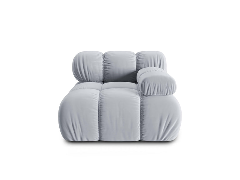 Modulair-hoekelement Tropea rechts velvet