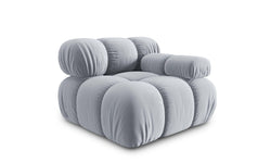Modulair-hoekelement Tropea rechts velvet