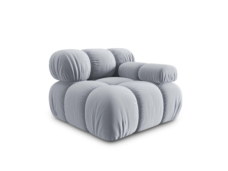 Modulair-hoekelement Tropea rechts velvet