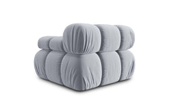 Modulair-hoekelement Tropea rechts velvet