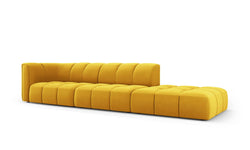 Hoekbank Francesca velvet rechts 4-zits