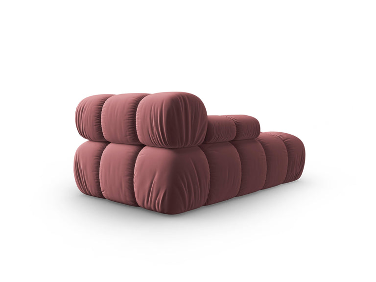 Modulair-chaise longue Tropea links velvet