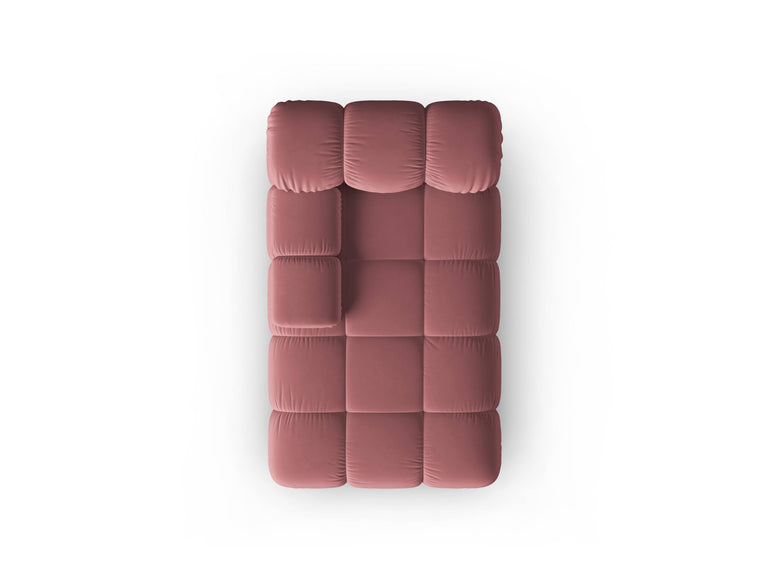 Modulair-chaise longue Tropea links velvet