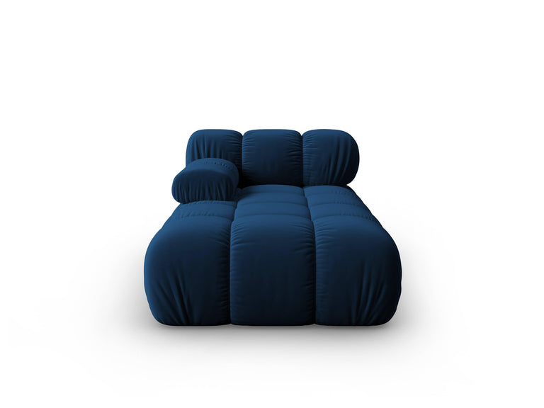 Modulair-chaise longue Tropea links velvet