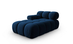 Modulair-chaise longue Tropea links velvet