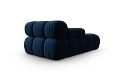 Modulair-chaise longue Tropea links velvet