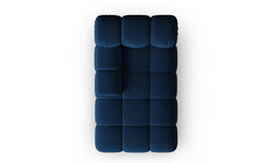 Modulair-chaise longue Tropea links velvet