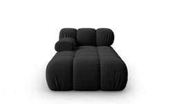 Modulair-chaise longue Tropea links velvet