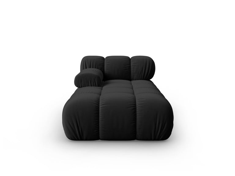 Modulair-chaise longue Tropea links velvet