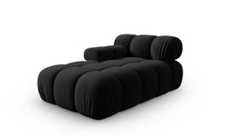 Modulair-chaise longue Tropea links velvet