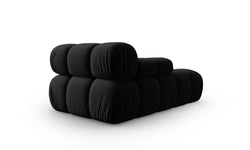Modulair-chaise longue Tropea links velvet