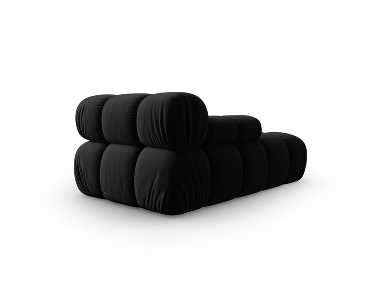 Modulair-chaise longue Tropea links velvet
