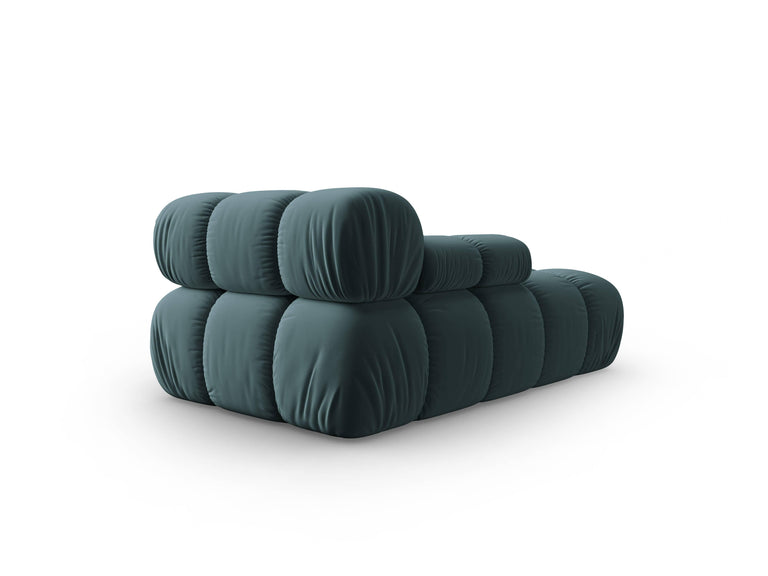 Modulair-chaise longue Tropea links velvet
