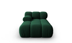Modulair-chaise longue Tropea links velvet
