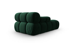 Modulair-chaise longue Tropea links velvet