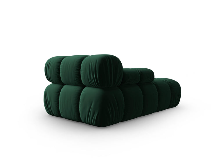 Modulair-chaise longue Tropea links velvet