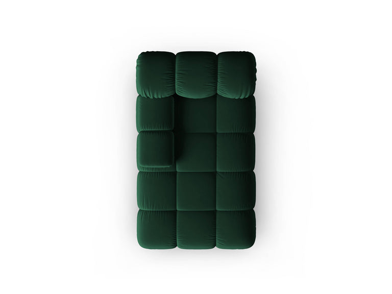 Modulair-chaise longue Tropea links velvet