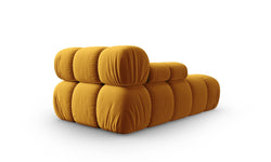 Modulair-chaise longue Tropea links velvet