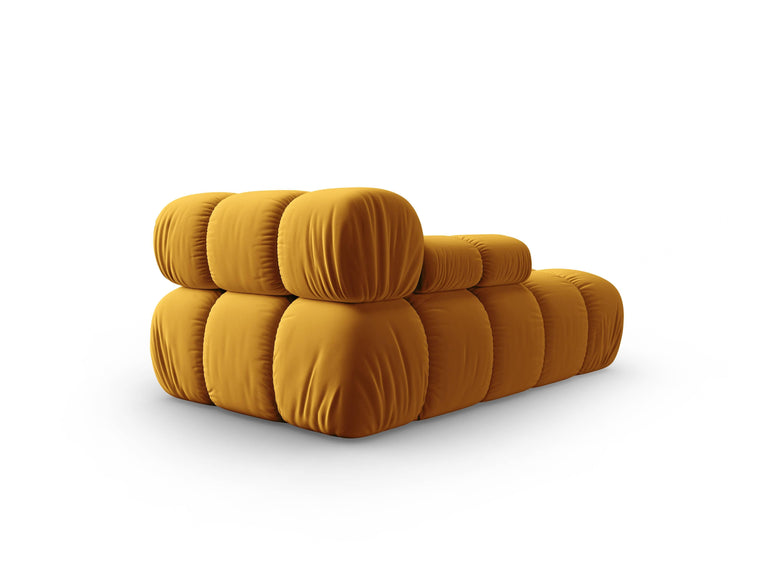 Modulair-chaise longue Tropea links velvet
