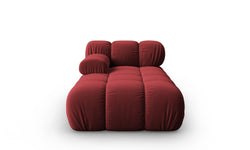 Modulair-chaise longue Tropea links velvet