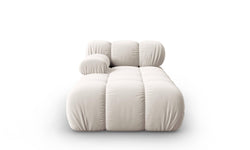 Modulair-chaise longue Tropea links velvet