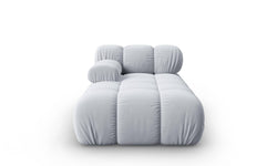 Modulair-chaise longue Tropea links velvet