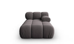 Modulair-chaise longue Tropea rechts velvet