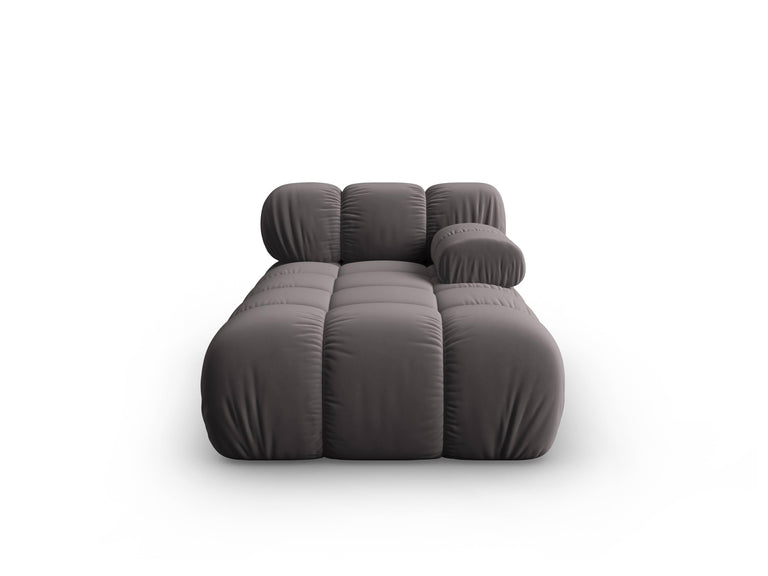 Modulair-chaise longue Tropea rechts velvet