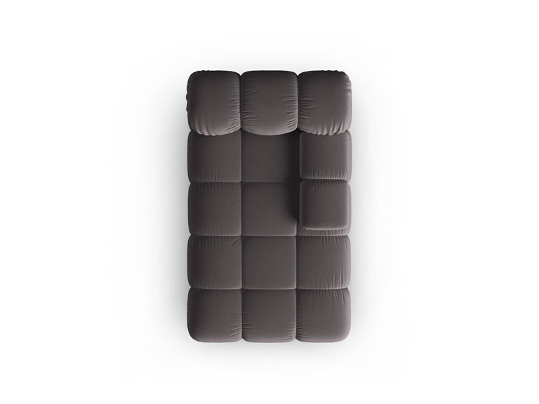 Modulair-chaise longue Tropea rechts velvet