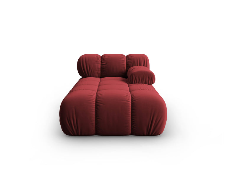 Modulair-chaise longue Tropea rechts velvet