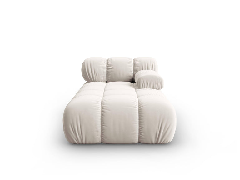 Modulair-chaise longue Tropea rechts velvet