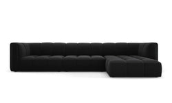 Hoekbank Francesca velvet rechts 5-zits