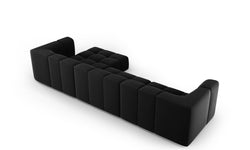 Hoekbank Francesca velvet rechts 5-zits