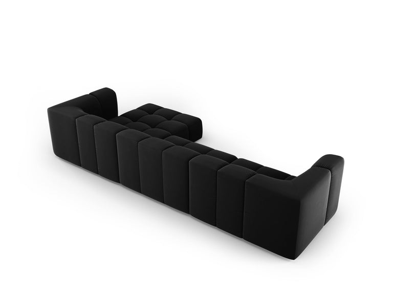 Hoekbank Francesca velvet rechts 5-zits